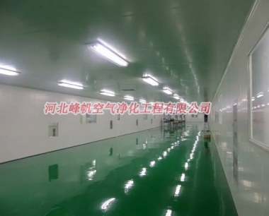 河北矿泉水洁净车间饮料净化厂房洁净厂房装修找华体会网页版