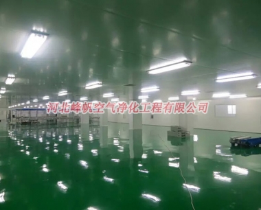 河北光学玻璃净化车间汽车玻璃洁净厂房设计装修施工找华体会网页版