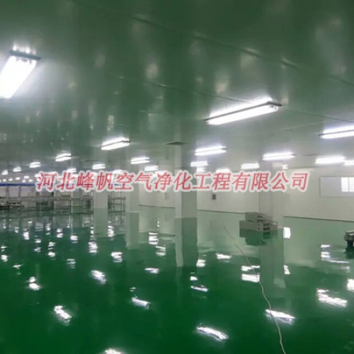 河北光学玻璃净化车间汽车玻璃洁净厂房设计装修施工找华体会网页版